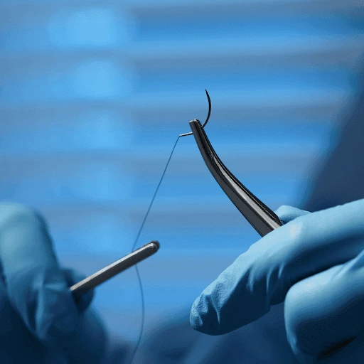 suture needle and thread